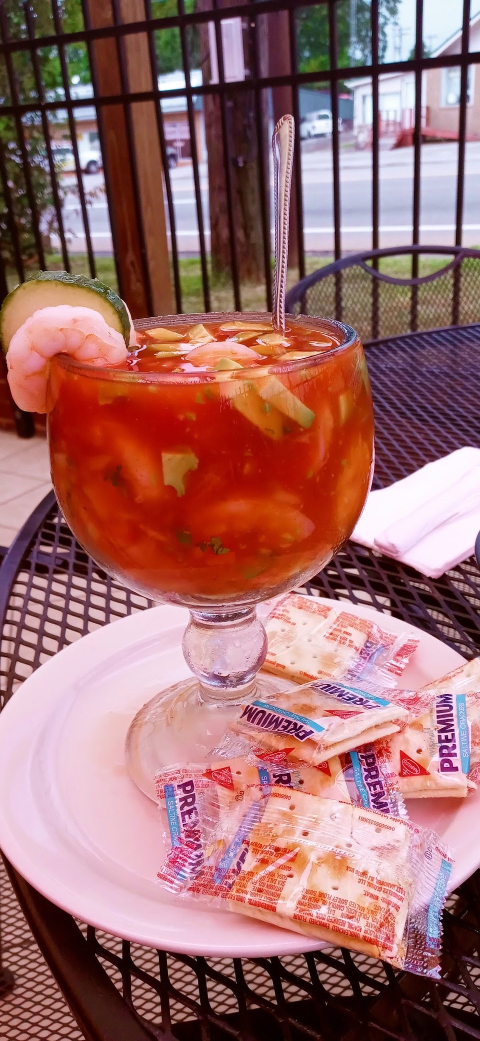 Menu layout featuring Mexican dishes and categories