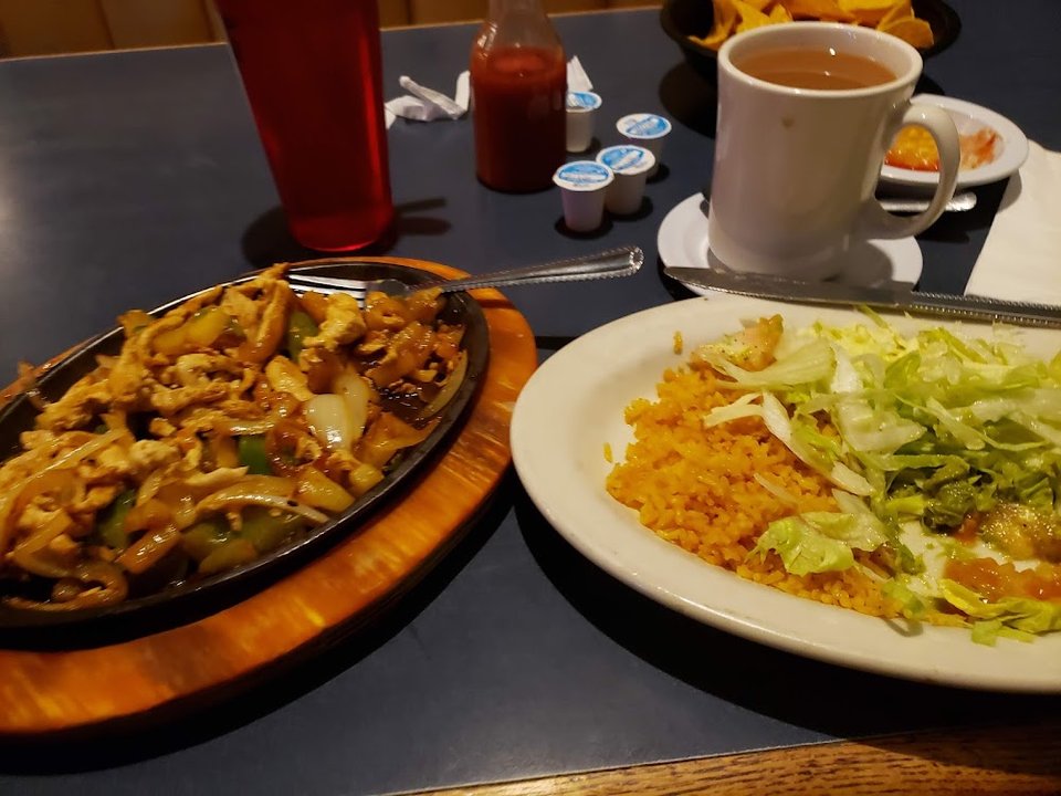 Restaurant menu with kids items and sides